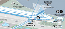 Milwaukee Art Museum map